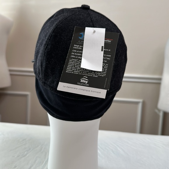 Tilley TEC-WOOL BALL CAP - Black - Picture 8 of 16